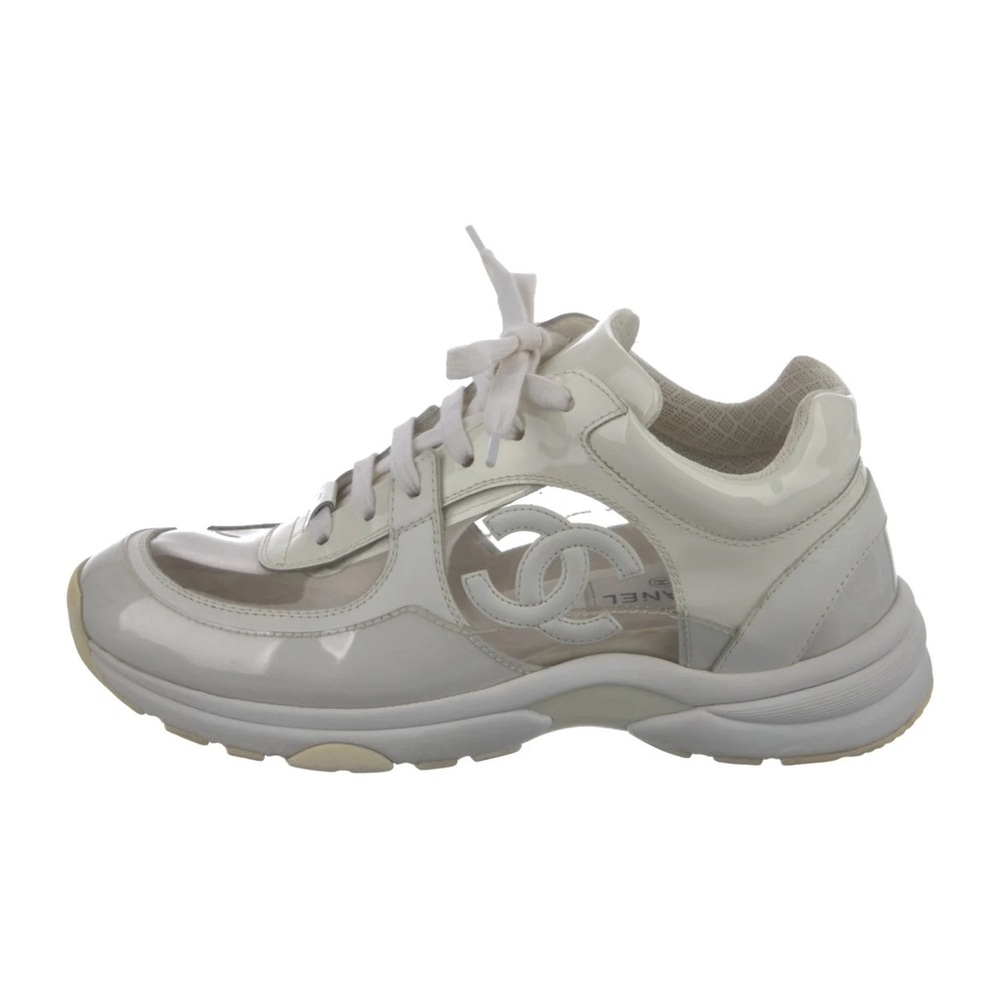 Chanel Women's White Sneakers PVC